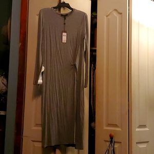 Bcbg maxazria grey dress
